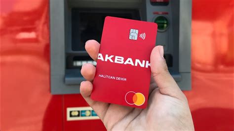 Akbank kart ücreti olmayan kart